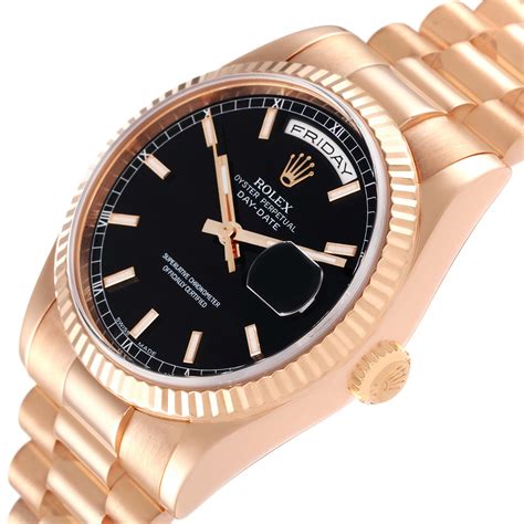 rolex day date 36 rose